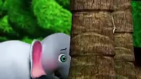 Ek Mota Hathi #shorts #short #shortsfeed #shortvideo #nurseryrhymes #ytshorts #kids #viralvideo