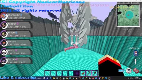 Minecraft Mob battle Abraxas vs Samuel the demiurge