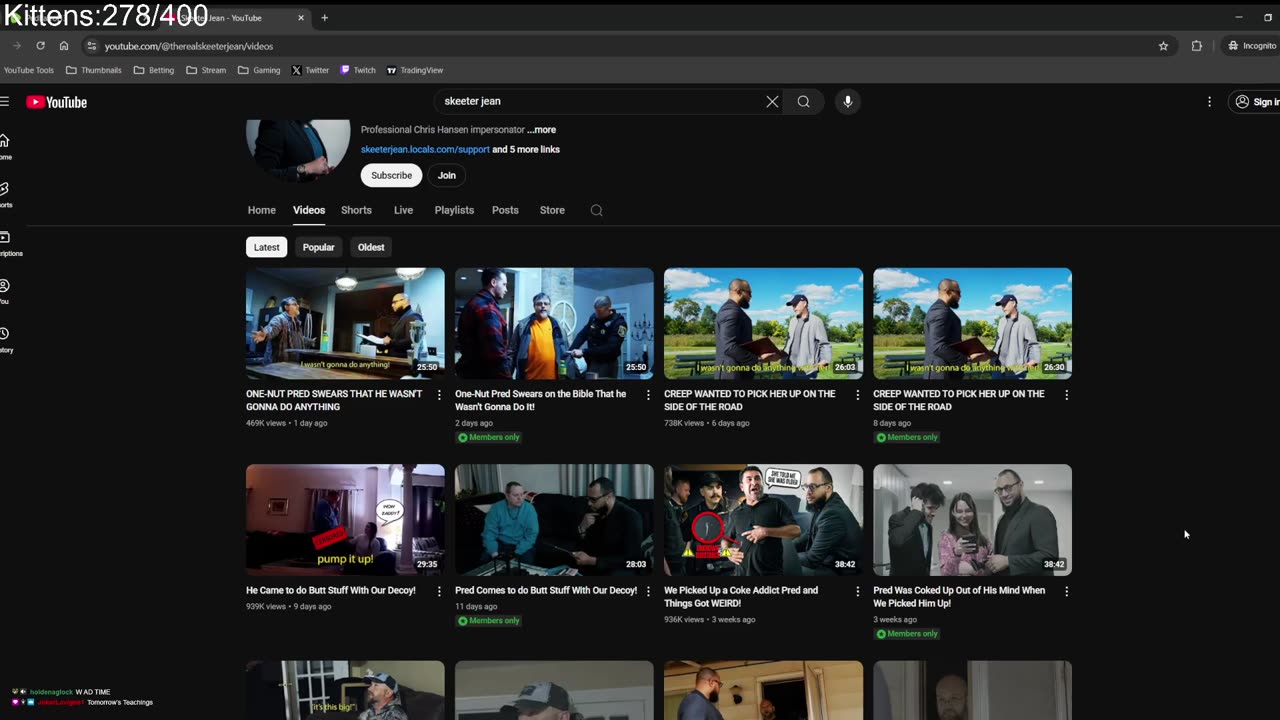 Birdman Stream 02/28/2025: BOBB1, Youtube Vids, DAPs, More Youtube Vids