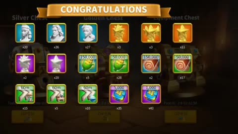 Opening 60 Golden Chests! #Short