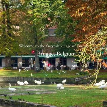 Step in to Fairytale in Brugge, Belgium 🤗💕
