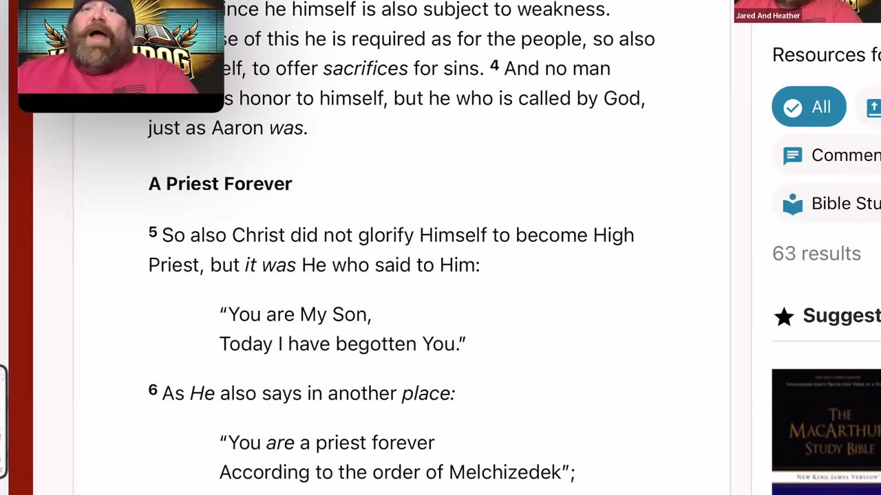 Hebrews 5: Christ, Our Perfect High Priest