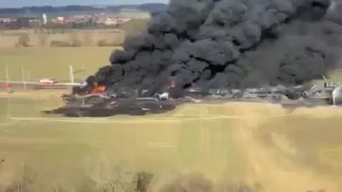 #Breaking: A train disaster has occurred in Czech Moravia. A freight train