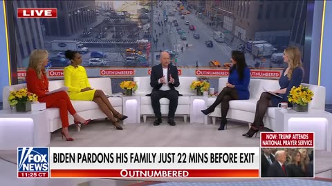 Hosts rip Biden for pardoning family MINUTES before leaving office