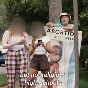 Another video of a woman saying she loves klling babies