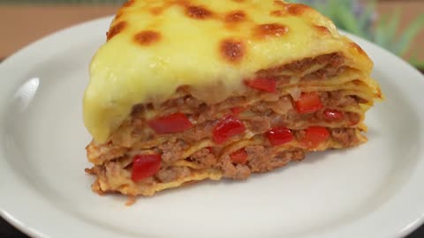 Cheese Lasagna! Easy & Delicious