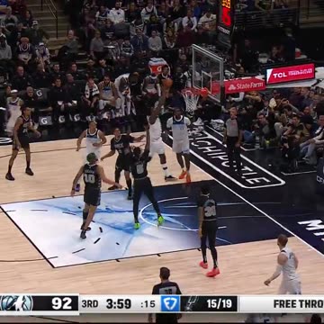 NBA - ANT GLIDED ACROSS THE COURT 😮‍💨