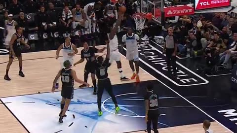 NBA - ANT GLIDED ACROSS THE COURT 😮‍💨