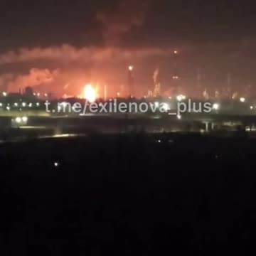 Multiple Drones Smash Into Oil Refinery in Ufa, Russia