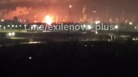 Multiple Drones Smash Into Oil Refinery in Ufa, Russia