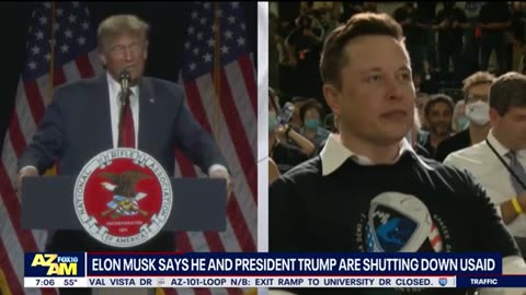 Musk and Trump shutting down USAID