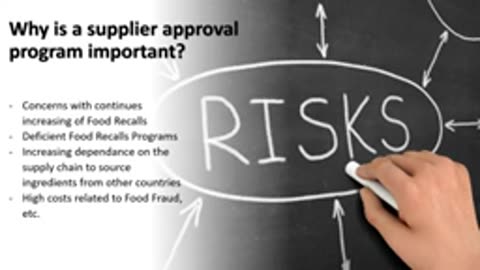 Supplier Approval Program - Supplier Approval Training - Introduction │ Food Safety