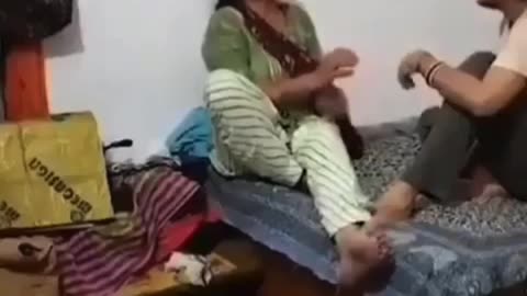 Haryana: Shocking Video Shows Woman Assaulting Elderly Mother Over Property Dispute