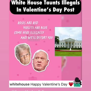 President trump and Tom homan greets illegal criminals by deported them happy vday 02/14/25