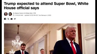 Call_ Trump's Attending The Superbowl Which Could Mean A Major False Flag Occurs!