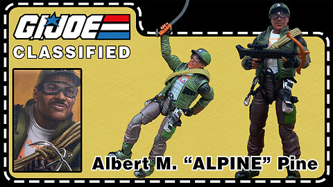 Albert M. "Alpine" Pine - G.I. Joe Classified 133 - Unboxing & Review