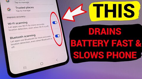 Turn This OFF and Charge Your Android Phone MUCH LESS