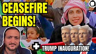 LIVE: CEASEFIRE BEGINS! + Trump Inauguration and more