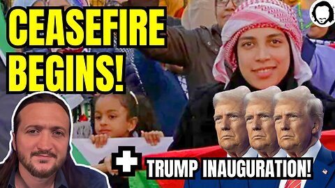 LIVE: CEASEFIRE BEGINS! + Trump Inauguration and more