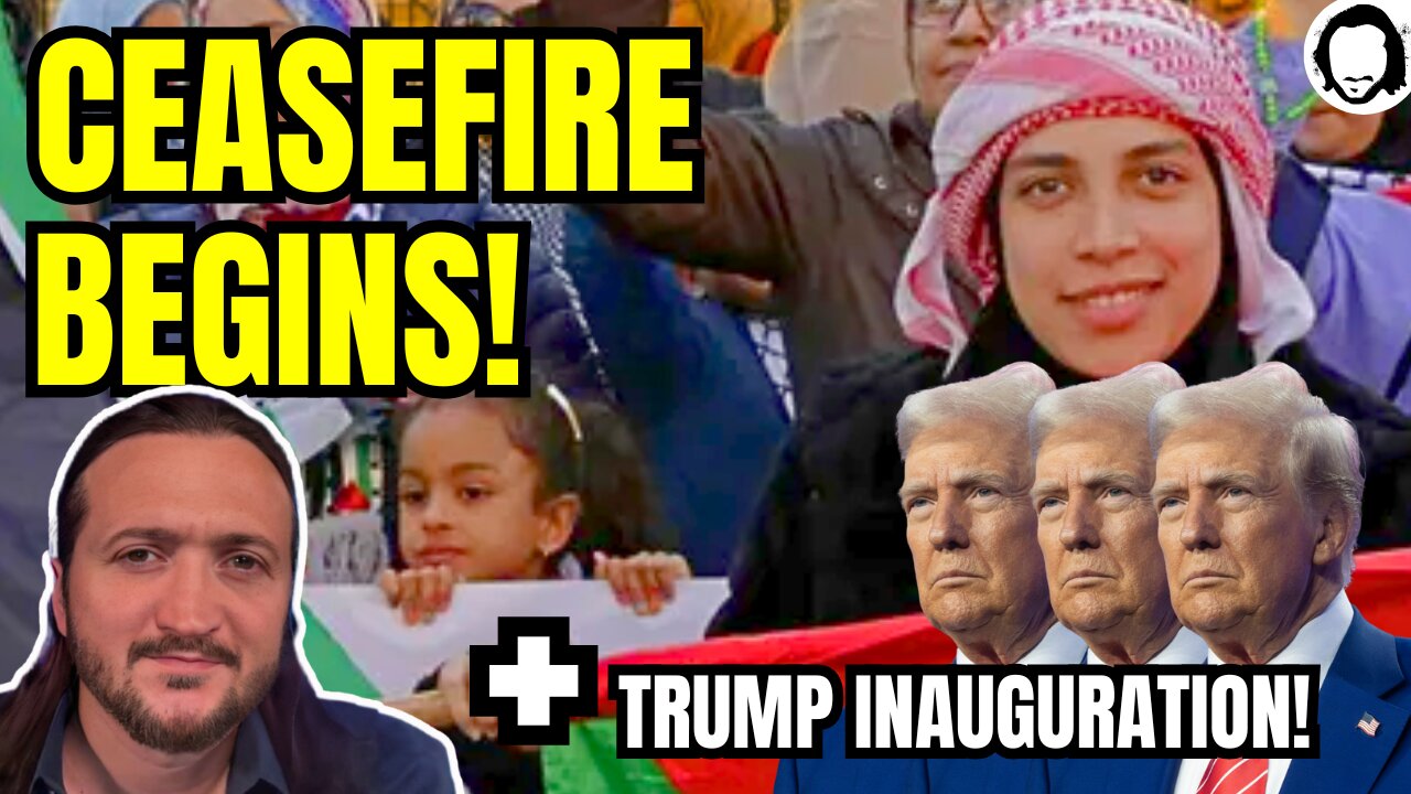 LIVE: CEASEFIRE BEGINS! + Trump Inauguration and more