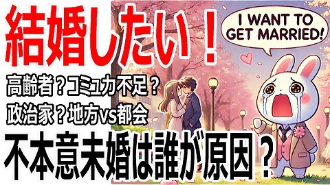 若者が結婚できないのは高齢者が多いから？—不本意未婚と社会構造の問題