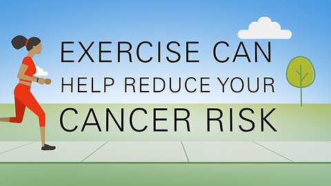 Did you know? regular exercise can lower cancer. #cancer #exercise #healthylife #staystrong