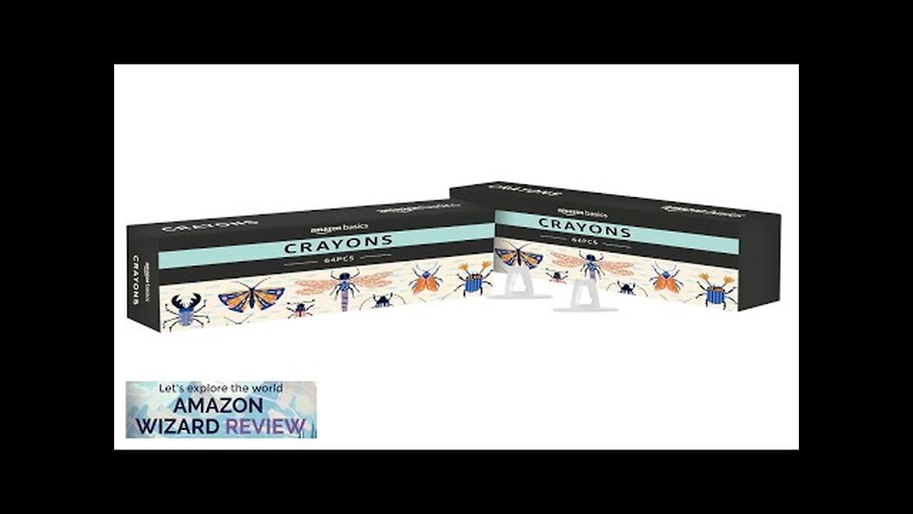 Amazon Basics Crayons with Sharpener 128 Count (2 Pack of 64) Review