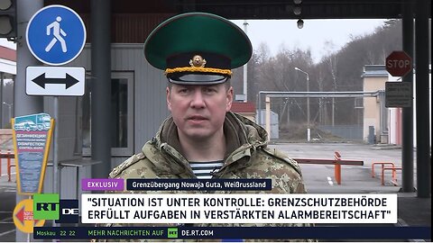 Exklusiv: Die Lage an der Grenze zwischen Weißrussland und der Ukraine