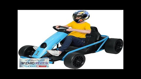 Electric Go Kart for 6-12 Kids 24V Large Battery Drifting Go Kart Review