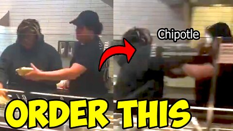 CHIPOTLE CHAOS! Customer Attacks Employee Over Double Meat