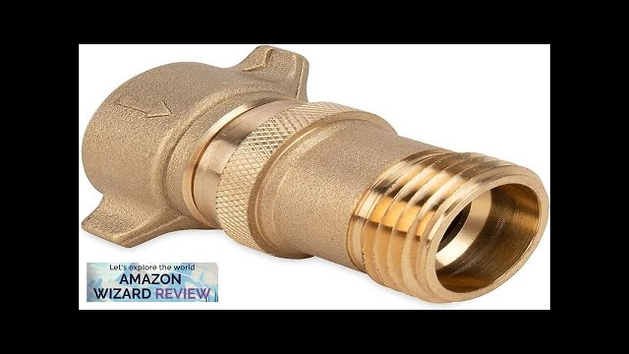 Camco Brass Camper / RV Water Pressure Regulator – Protects RV Kitchen ReviewB003BZD08U