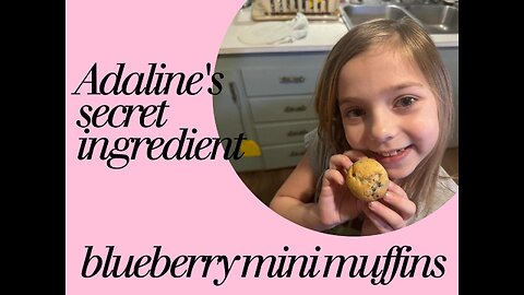 Adaline Puts a Twist on Boxed Blueberry Muffins