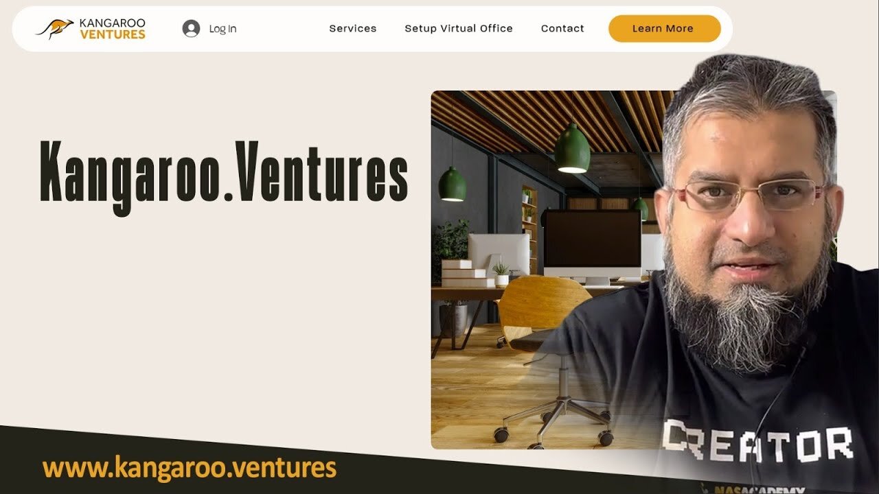 Kangaroo Ventures | USA Business | Startups | Remote Online | Virtual In-Person | LLC | کنگرو وینچرز