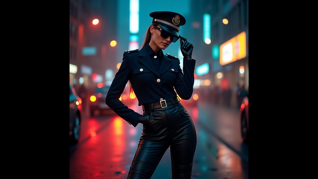 "Serving looks & enforcing style 🔥🚔 Who’s breaking fashion laws tonight? 😎✨