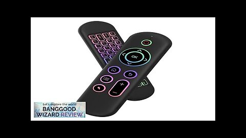 M5 MINI 2.4G&BT5.2 Dual Mode Wireless Air Mouse Mini Keyboard Airmouse Review