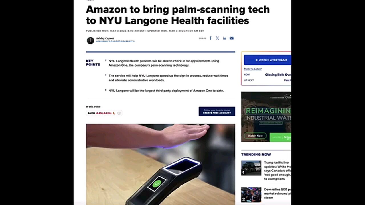 Amazon Mark of the Beast Tech