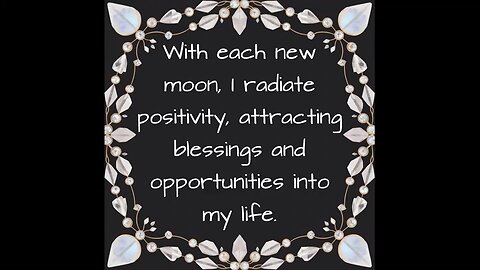 New Moon Manifesting