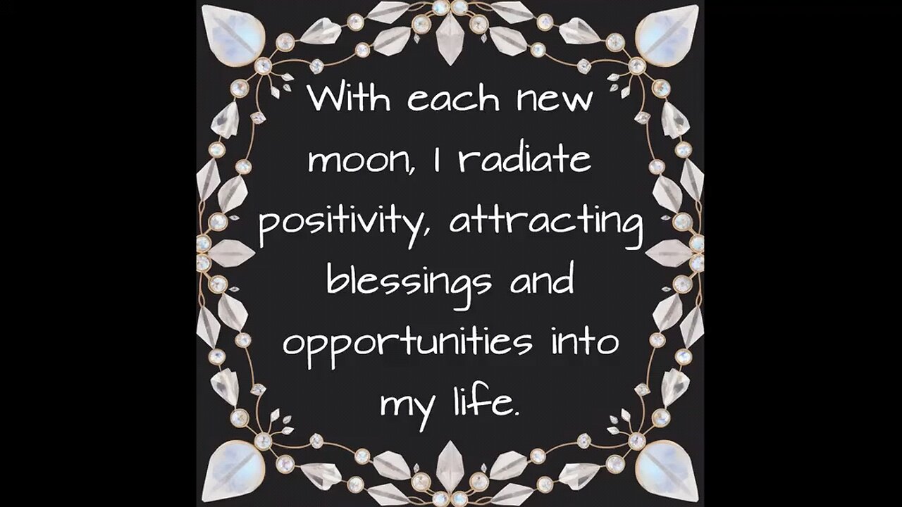 New Moon Manifesting