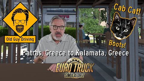 Patras, Greece to Kalamata, Greece on Eurotruck Simulator 2