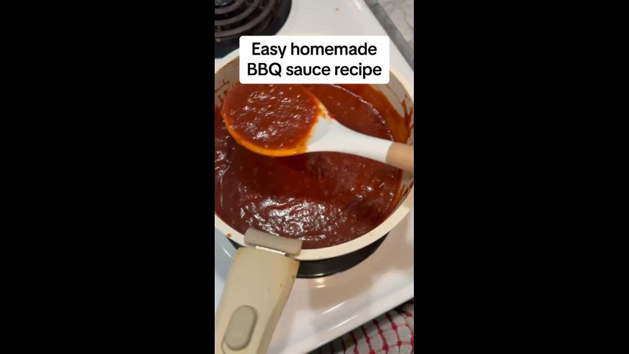 Easy Homemade BBQ Sauce Recipe