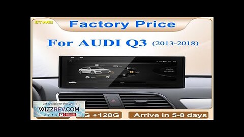 Factory Price 10.25" 8 Core Android13 Wireless Carplay Auto For 13-18 Year Review