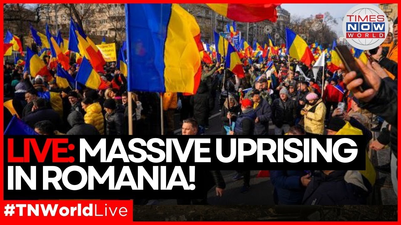 LIVE | Outrage Erupts After Romania Blocks Georgescu’s Presidential Bid! | Times Now World