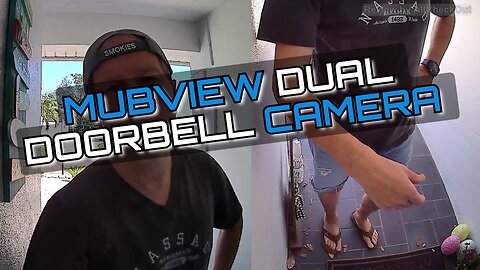 MUBVIEW Dual Camera Doorbell Review: Wireless, No Subscription, Free Cloud, 2K, AI Detection