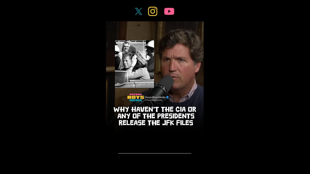 Why haven’t the CIA or any of the presidents release the JFK Files