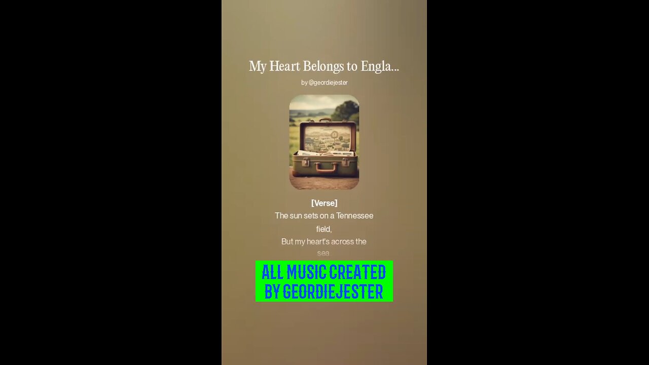 my heart belongs to england #song