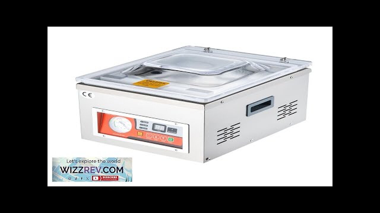 VEVOR Chamber Vacuum Sealer 260W Sealing Power Vacuum Packing Machine for Wet Review