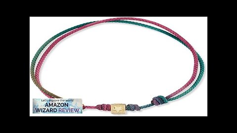 LUIS MORAIS Cord Cube BraceletMulti-color adjustable size rope bracelet with Eye Heart Review