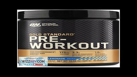 Optimum Nutrition Gold Standard Pre-Workout Vitamin D for Immune Support with Creatine Review