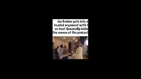 JOE BUDDEN & QUEENSFLIP GET INTO A HEATED ARGUMENT BACKSTAGE OFF CAMERA #queensflip #joebudden