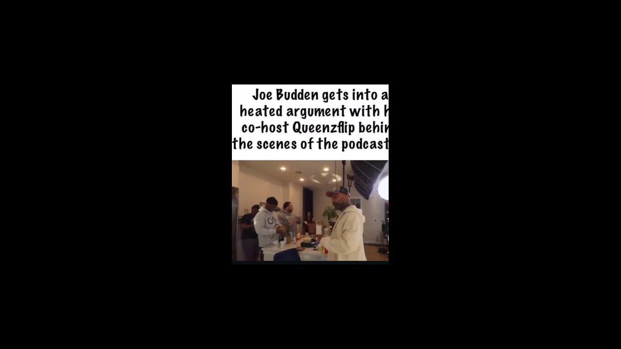 JOE BUDDEN & QUEENSFLIP GET INTO A HEATED ARGUMENT BACKSTAGE OFF CAMERA #queensflip #joebudden